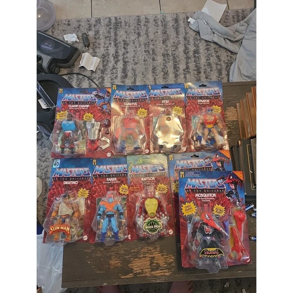 Mattel Motu Origins Lot Of 9 (New)